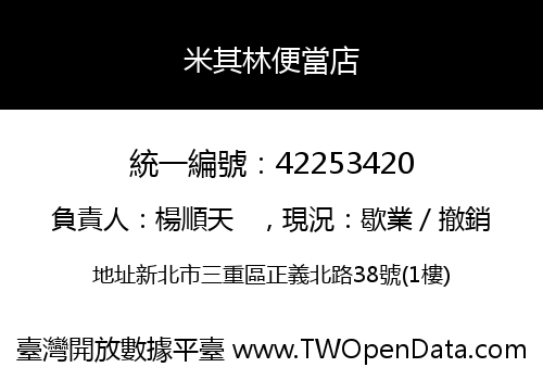 米其林便當店