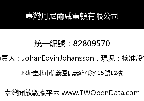臺灣丹尼爾威靈頓有限公司