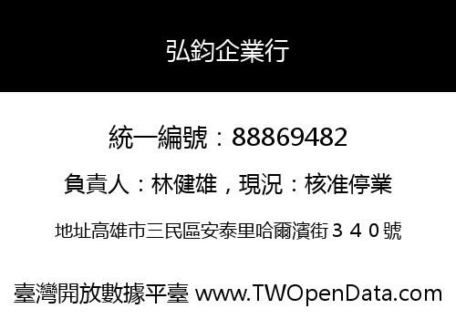 弘鈞企業行