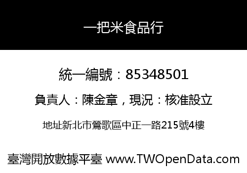一把米食品行