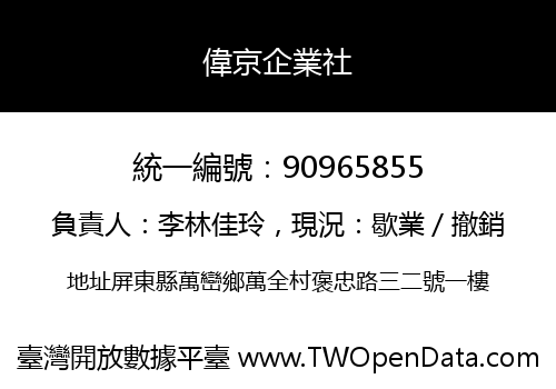 偉京企業社
