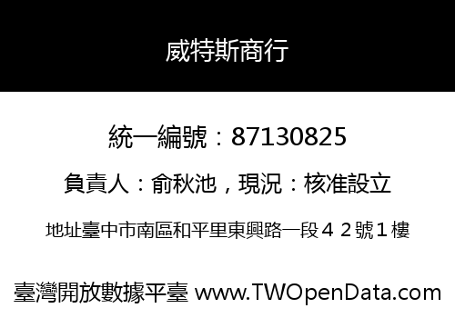 威特斯商行