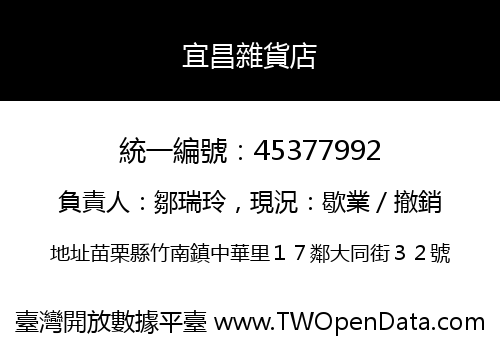 宜昌雜貨店
