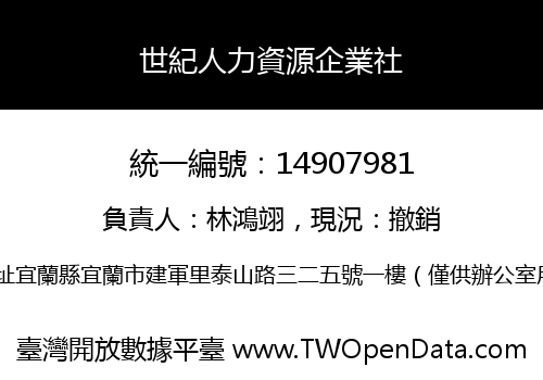 世紀人力資源企業社