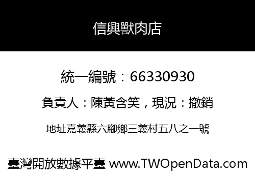 信興獸肉店