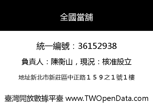 全國當舖