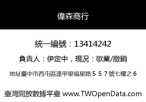 偉森商行