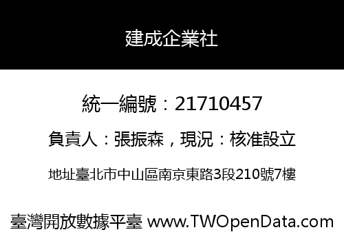 建成企業社
