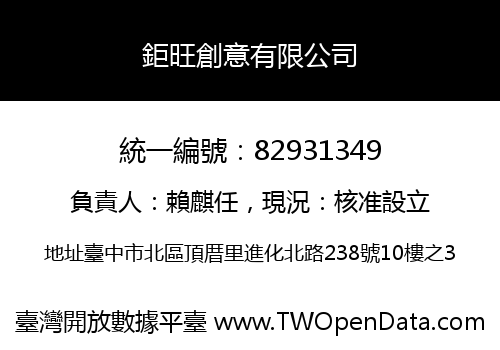 鉅旺創意有限公司