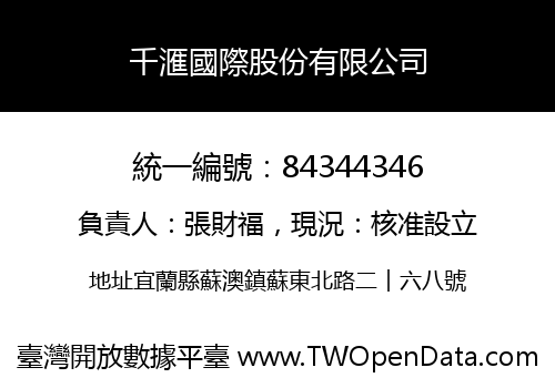 千滙國際股份有限公司