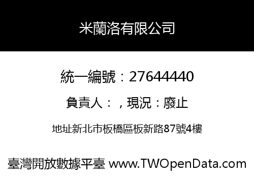 米蘭洛有限公司