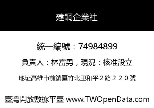 建鋼企業社