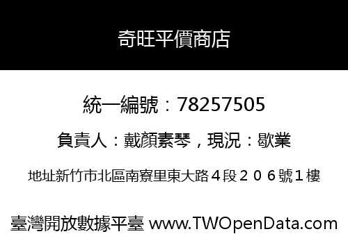 奇旺平價商店