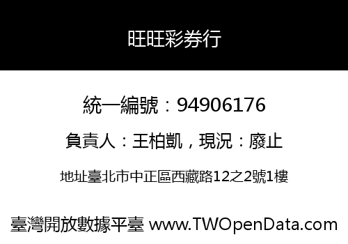 旺旺彩券行
