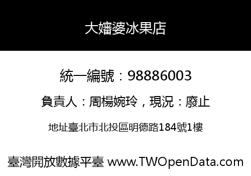 大嬸婆冰果店
