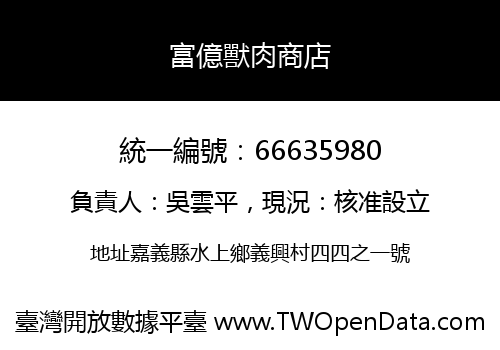 富億獸肉商店