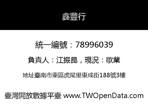 鑫豐行