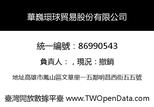 華巍環球貿易股份有限公司
