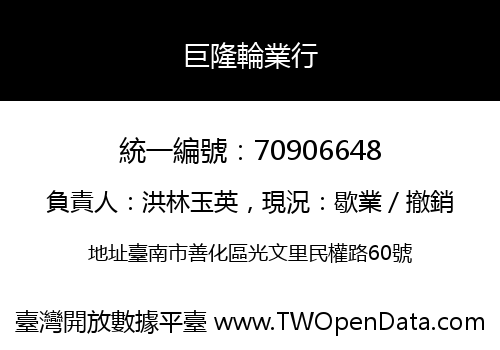 巨隆輪業行