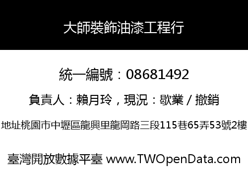 大師裝飾油漆工程行