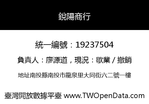 銳陽商行