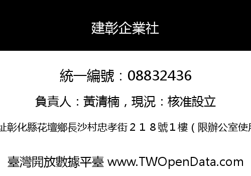 建彰企業社