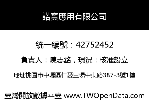 諾寶應用有限公司