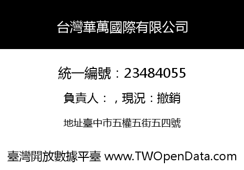 台灣華萬國際有限公司