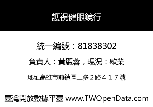 護視健眼鏡行
