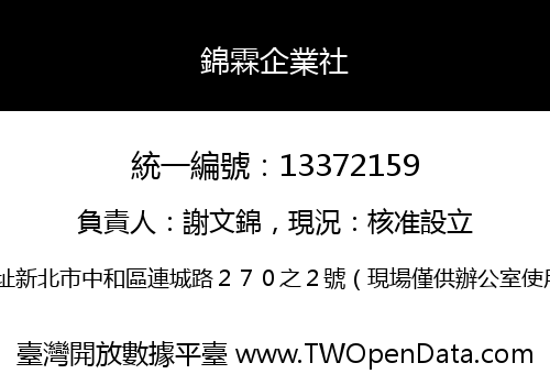 錦霖企業社