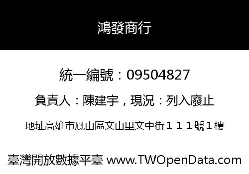 鴻發商行