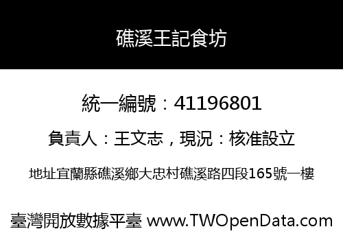 礁溪王記食坊