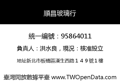 順昌玻璃行