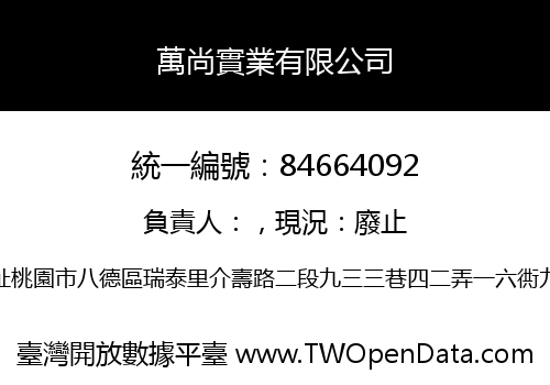 萬尚實業有限公司