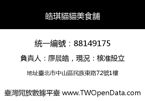 皓琪貓貓美食舖