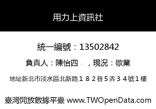 用力上資訊社
