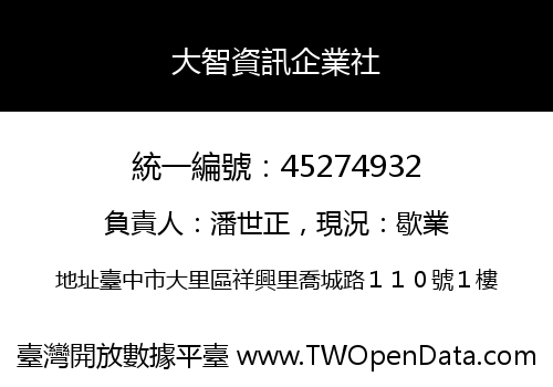 大智資訊企業社