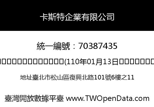 卡斯特企業有限公司
