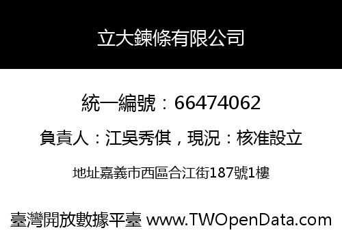 立大鍊條有限公司