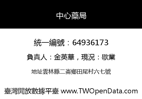 中心藥局