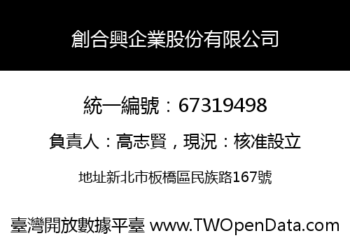 創合興企業股份有限公司