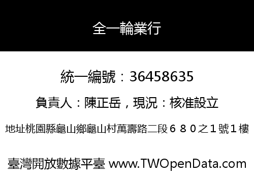 全一輪業行