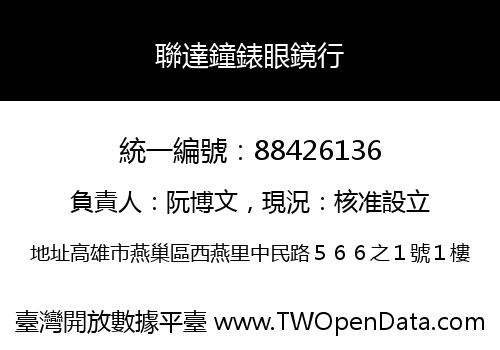 聯達鐘錶眼鏡行