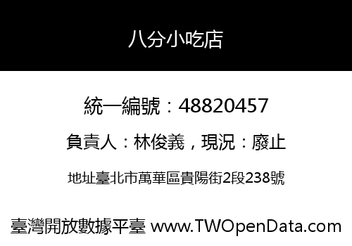 八分小吃店