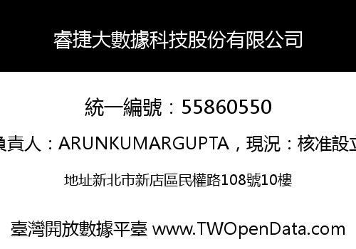 睿捷大數據科技股份有限公司