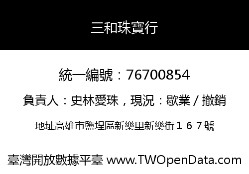 三和珠寶行
