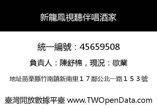 新龍鳳視聽伴唱酒家