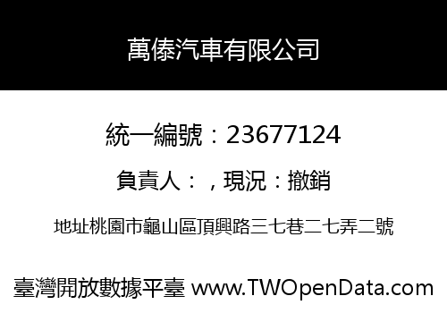 萬傣汽車有限公司