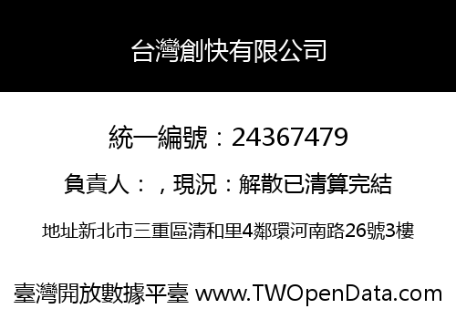 台灣創快有限公司