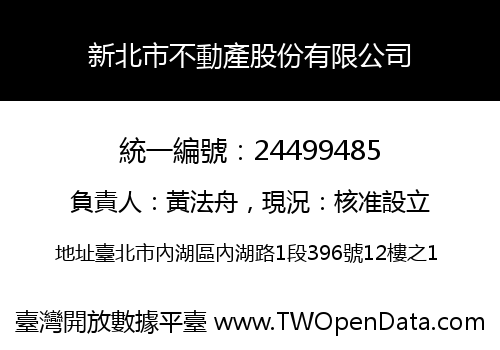 新北市不動產股份有限公司